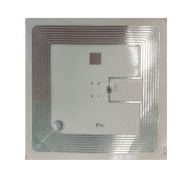 13.56 MHz Islak RFID Kakma Çıkartmalar ISO15693 Kütüphane Pürüzsüz Yüzey Için  SLIX
