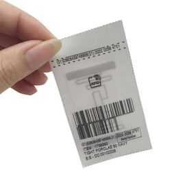 Giyim Yönetimi Baskı Özel RFID Giysi Etiketi Yıkama Bakım Etiketleri İçin Giyim