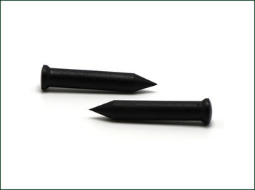 Yazılabilir ABS 36 * 9mm LF RFID Tırnak Etiketi Varlık Takip Ahşap Yönetimi Için Siyah Renk