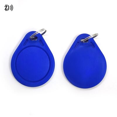 Özelleştirilmiş Su Geçirmez LOGO/QR Kod ABS Anahtarlık MIFARE Classic EV1 RFID ABS Anahtarlık Kapı Erişim Kontrolü İçin