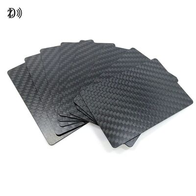 Özel 3K Karbon Fiber Kartvizit LOGO Gerçek Karbon Fiber RFID NFC Kart Mini Tag 13.56MHz Otel Ödemeleri için Frekans