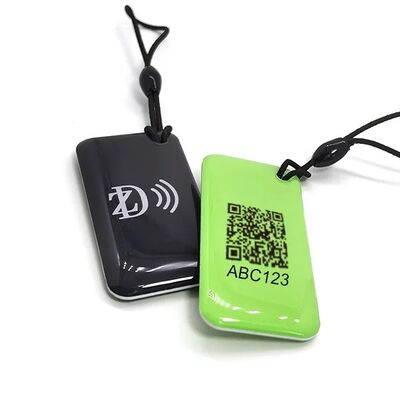 Su geçirmez Özel Tasarım Programlanabilir MIFARE Klasik EV1 1K / 4K NFC RFID Erişim Kontrol Anahtar Etiketi için Epoksi Anahtar Zinciri