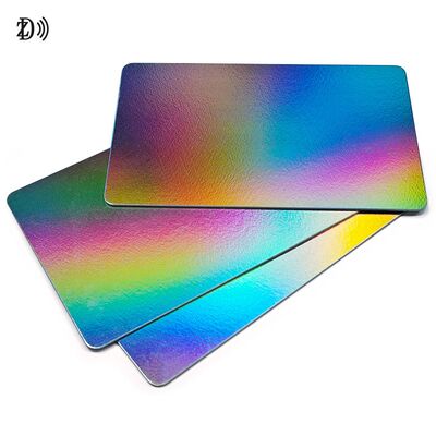 Fabrika Özel Basılı Lazer Kartı Su geçirmez Gelişmiş Parlak RFID PVC Kartı Erişim Kontrolü İşletme 13.56Mhz NFC Kartı
