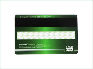 Yüksek frekanslı üyelik PVC kartı, özel Mag Strip kartları Mat bitirme