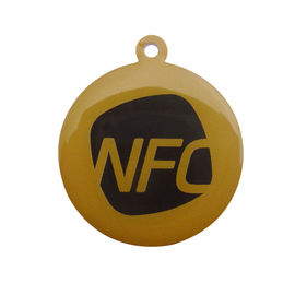Giriş Koruyucusu Mikro RFID Etiketleri Programlanabilir NFC NFC215 Epoksi RFID Etiketi