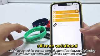 RFID silikon bileklik